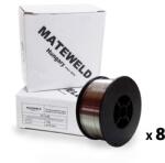MATEWELD Porbeles hegesztő huzal önvédő 0, 9mm 1 kg (100mm) - 8 db - invertereshegeszto