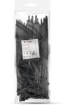 V-TAC fekete, műanyag gyorskötöző 7.6x300mm, 100db/csomag - SKU 11178 (11178)