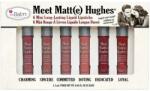TheBalm Set rujuri mate, mini - theBalm Meet Matt Hughes 6 mini Liquid Lipsticks