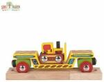 Bigjigs Toys Buldózert szállító vagon (BJT415)