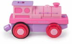 Bigjigs Toys Rózsaszín elemes mozdony (RTBJT310)
