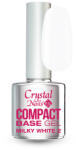 Crystal Nails - COMPACT BASE GEL MILKY WHITE 2 - 4ML