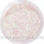 Beauty Nails Csillámpor - Fehér - rózsaszín opál