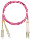NIKOMAX Fiber Optic SC/UPC Fiber Optic LC/UPC Convertor roz 10m NMF-PC2M4C2-SCU-LCU-010 (NMF-PC2M4C2-SCU-LCU-010)