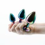 Debra Dop anal set Rear Assets - Multicolor - cu inimioara