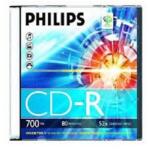 Philips Írható CD PHILIPS 700MB 52X slim tok PH778206 (PH778206)
