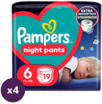 Pampers Night Pants bugyipelenka 6, 13+ kg HAVI PELENKACSOMAG 76 db