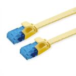 Valueline Cablu de retea RJ45 extra flat UTP cat. 6A 5m Galben, Value 21.99. 2035 (21.99.2035-40)