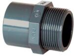 FIP PVC idom - Külső menetes szűkítő karmantyú 125-110 x 4" ext. , ragasztás / külső menet