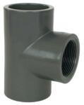 AQUARAM PVC idom - T-idom 90° 40 mm x 40 mm x 1 1/4 int. , DN=40 mm / 1 1/4, d=50 mm, ragasztás / belső menet