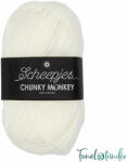 Scheepjes Chunky Monkey 1005 Cream - krémfehér akril fonal