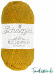 Scheepjes Metropolis 040 Dhaka - mustársárga gyapjú fonal