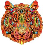 Eureka - Puzzle Tigru colorat din lemn - 150 piese Puzzle