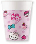 Procos Pahare hârtie - Hello Kitty 200 ml 8 buc