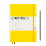 Leuchtturm 1917 Medium exkluzív beíró A5 pontozott lapokkal Lemon