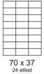 Smartline Címkék 70x37mm 24 címke laponként 100 lap Smartline