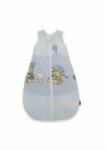 KidsDecor - Sac de dormit fara maneci Hai la joaca 60 cm din Bumbac, 60x23 cm, 0-3 luni, Tog 1.0, Albastru (T601HLJAB)