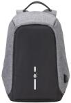 Antitheft 15.6" USB portos hátizsák, fekete/szürke (2901179)