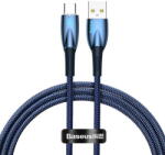 Baseus USB for USB-C Glimmer Series, 100W, 1m (Blue) (27195)
