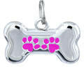 TRIXIE Bone címtartó biléta Rózsaszín 3, 5x2cm (22762_PI)
