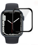 Apple Watch Ultra 49mm PMMA kijelzővédő fólia fekete kerettel