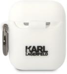 Karl Lagerfeld Apple Airpods 1/2 Karl and Choupette tok, fehér