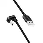 LogiLink Cablu USB 2.0-A la USB type C drept/unghi 180 grade T-T 3m, Logilink CU0195 (CU0195)