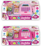 Magic Toys Rózsaszín elektronikus pénztárgép zöldséges kosárral kétféle változatban MKF411456