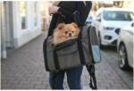 Kerbl Vacation hátizsák kutya szállításhoz - szürke/kék, 43 x 24 x 30 cm