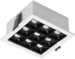 ARELUX Spot mini proiector incastrat led 11w 3000k arelux alb-negru (CB06WW MWH BK)