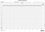 Pátria Nyomtatvány Munkaidő nyilvántartás 420x295 mm (c.60-8)