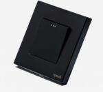 Tosyco Întrerupător simplu mecanic cu ramă sticlă [CLONE] (TOS-CMP1G1W-B)