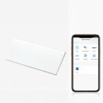 Tosyco Întrerupător simplu cu touch (tactil) din sticlă [CLONE] [CLONE] [CLONE] [CLONE] [CLONE] (TOS-C3G3G3G1WWIFI-L-W)