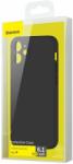 Baseus Apple iPhone 12 Liquid Sicila Gel cover black (WIAPIPH61N-YT01)