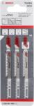 Bosch Bosch Fűrészlap T 102 H 3 Db/csomag (t 102 H)