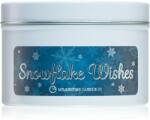 Milkhouse Candle Milkhouse Candle Co. Christmas Snowflake Wishes lumânare parfumată în placă 141 g