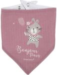 Canpol Babies First Muslin Bib Bonjour Paris bavețică Pink 2 buc Bavata