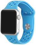 iUni Apple Watch 38 mm szilikon sport szíj, Kék (503702)