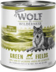 Wolf of Wilderness 6x800g Wolf of Wilderness Senior nedves kutyatáp - Green Fields - bárány & csirke