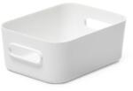 SMARTSTORE Műanyag tárolódoboz, 1, 5 liter, SMARTSTORE "Compact S", fehér (CSDSMART05) - iroda24