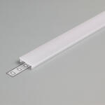 Topmet LED profil fedél "F" klikk opál 3000mm (A2150038)