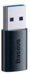 Baseus Adaptor Baseus Ingenuity USB-A la USB-C OTG (albastru)