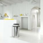 Brabantia 60 л. кош за боклук в цвят блестящ инокс Brabantia от серия Touch Bin (647254)