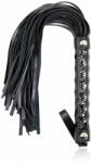 OhMama Fetish Diamond Pattern Flogger Black