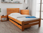  PARIS magasított ágy 90x200 cm, égerfa Ágyrács: Léces ágyrács, Matrac: Coco Maxi 20 cm matrac