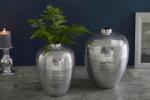 Invicta ORIENTAL 2 darabos ezüst alumínium váza