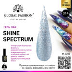 Global Fashion Oja semipermanenta Shine Spectrum, Global Fashion, 8 ml, 314