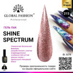 Global Fashion Oja semipermanenta Shine Spectrum, Global Fashion, 8 ml, 315