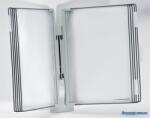 DJOIS Bemutatótábla tartó, fali, 10 db bemutatótáblával, DJOIS "Design", szürke (TF714300) - kecskemetirodaszer