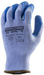 Euro Protection Simply Pro vastag kék poliészter védőkesztyű szellőző kézhát, gumírozott mandzsetta (1LAAV09)